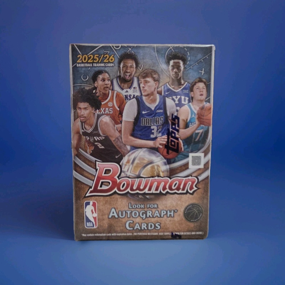 2025-26 Topps Bowman Basketball Value Blaster Box